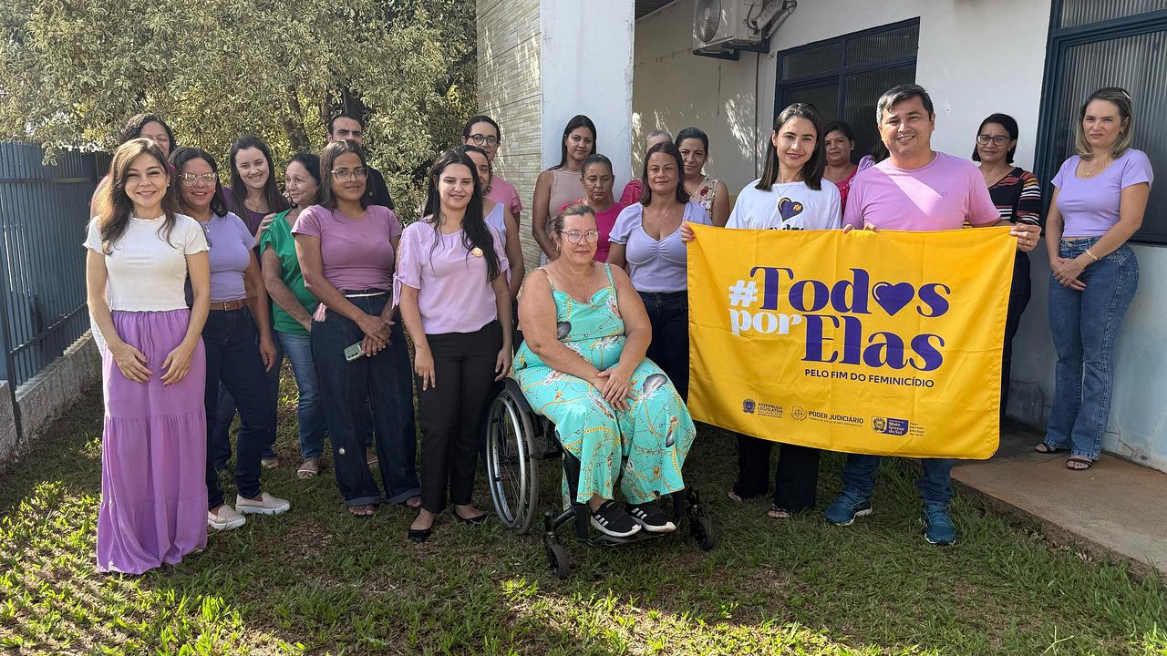 Conscientização projeto 'Todos por Elas'