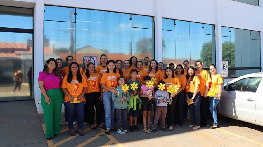 Secretaria de Assistência Social dá início à campanha Maio Laranja em Anaurilândia