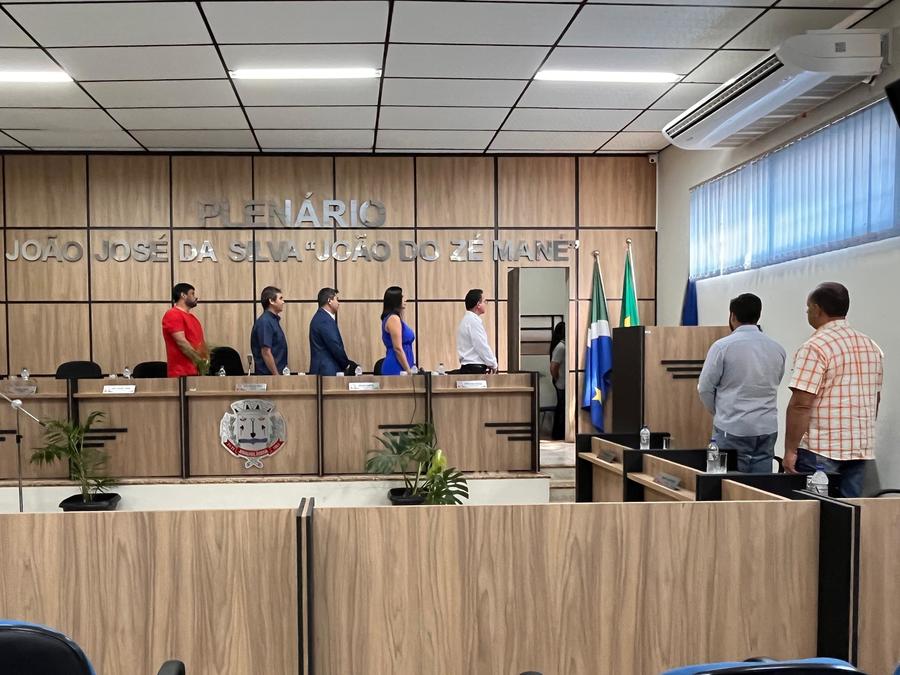 Prefeito participa da 1º sessão solene do ano legislativo, e apresenta Plano de Trabalho