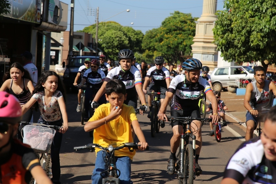 Anaurilândia – Passeio ciclístico marca encerramento da campanha Setembro Amarelo