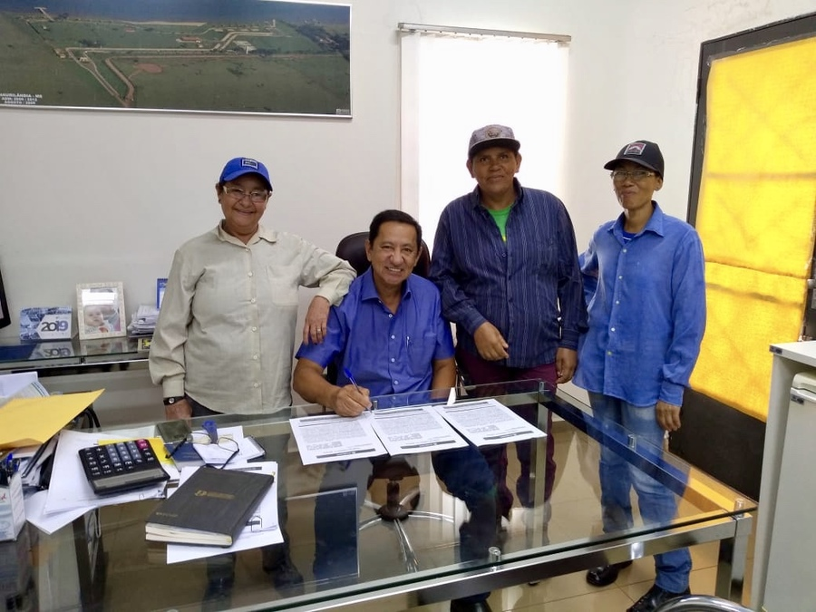 Prefeito aumenta em 50% repasse para associação de catadores de materiais recicláveis de Anaurilândia