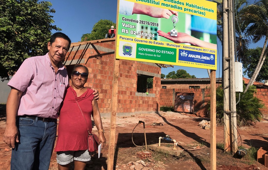 Programa visa reformar casas em situação precária no município de Anaurilândia