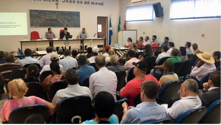 Anaurilândia - Moradores lotam Câmara durante audiência pública sobre recursos oriundos da Cesp