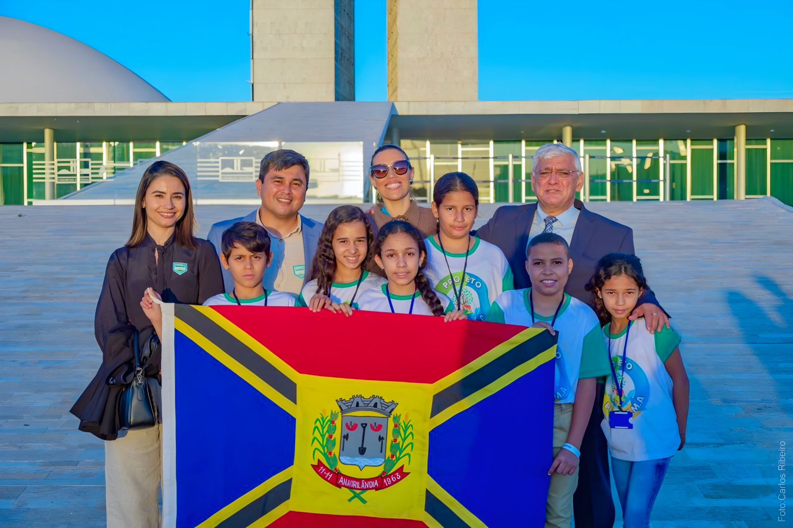 Alunos de Anaurilândia participam de experiências transformadoras em Brasília pelo Projeto Piracema