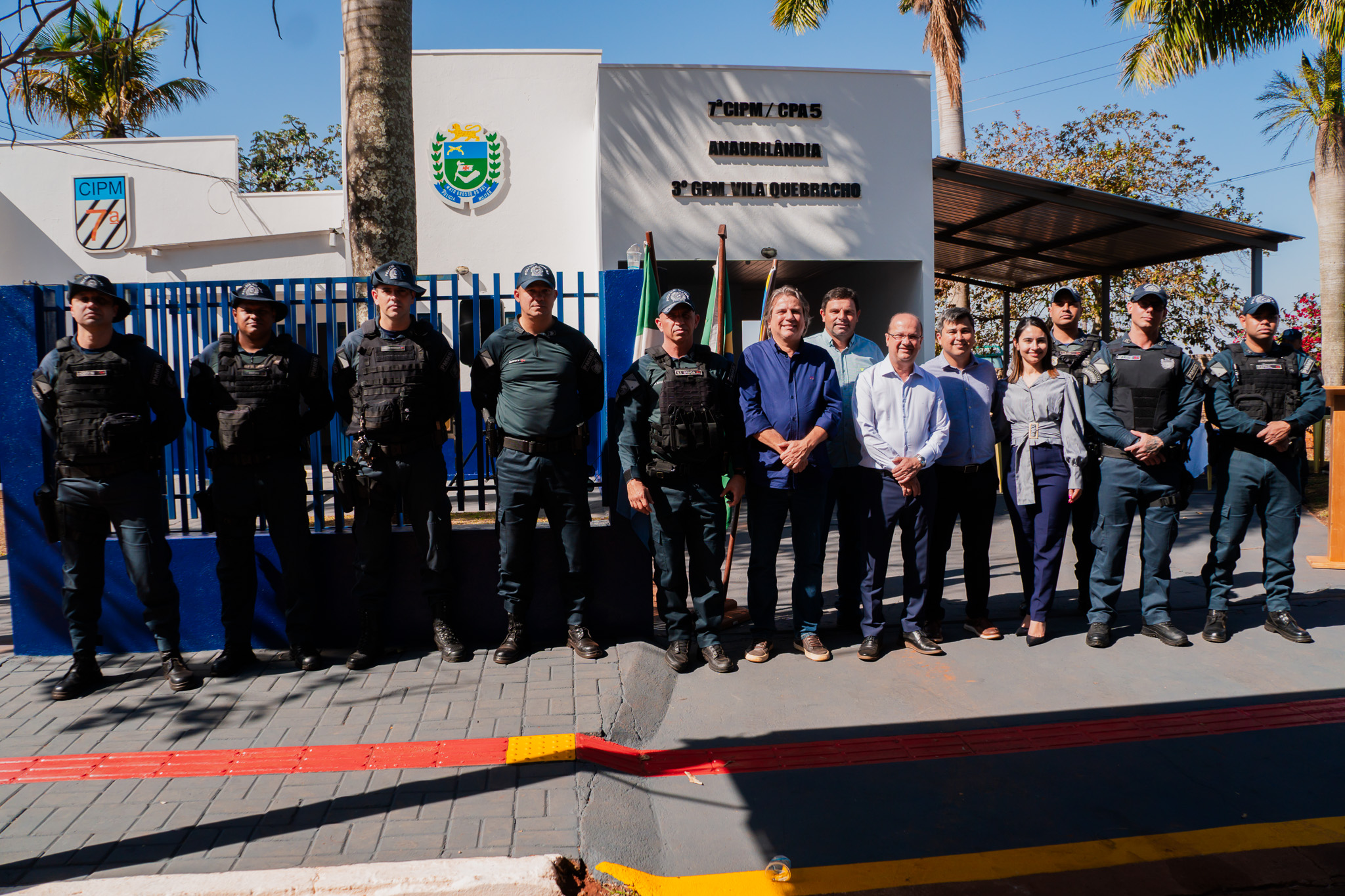 Governo e Prefeitura reativam destacamento da Polícia Militar em Vila Quebracho