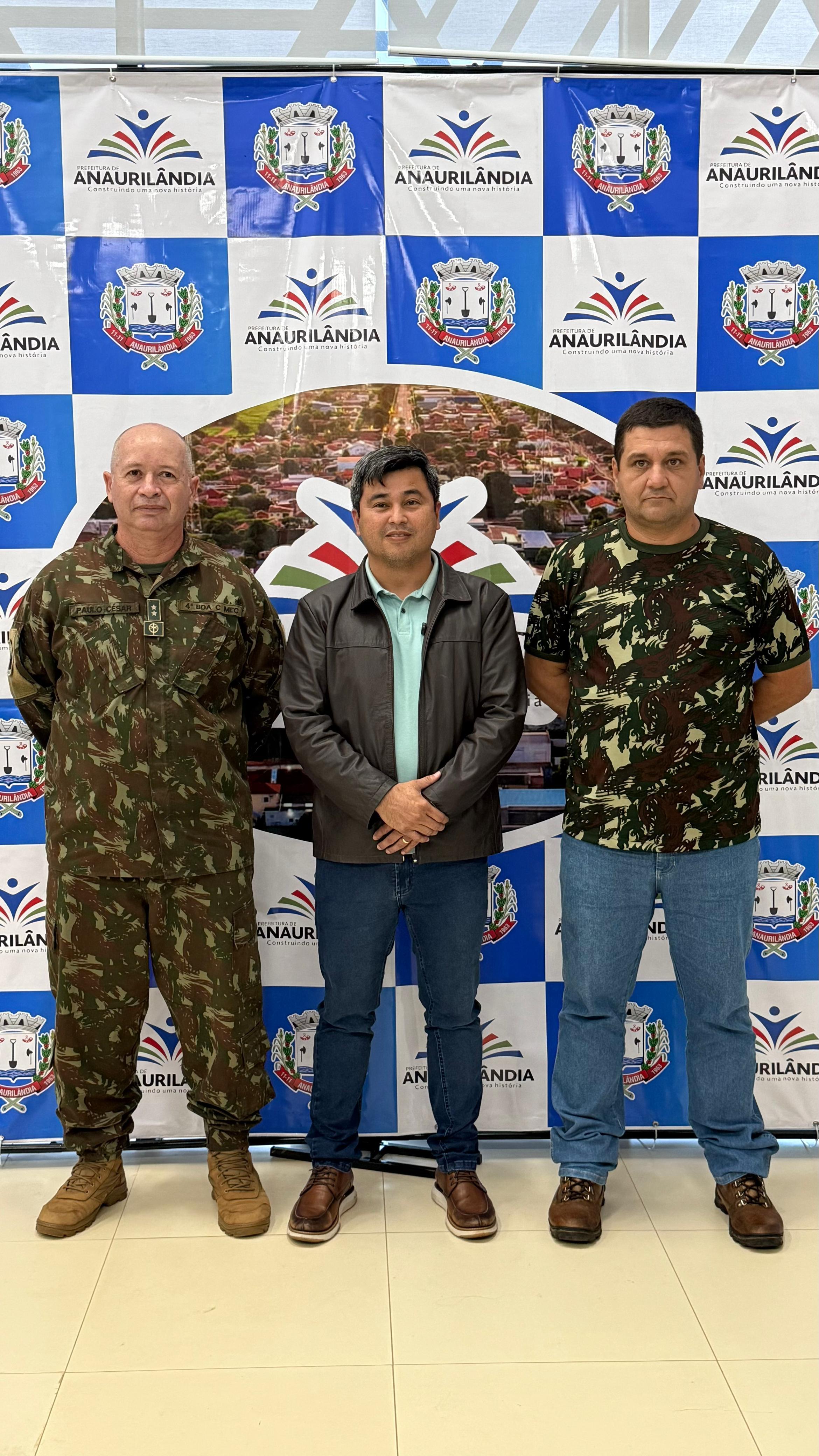 Prefeito Rafael Hamamoto é nomeado Presidente da Junta Militar de Anaurilândia