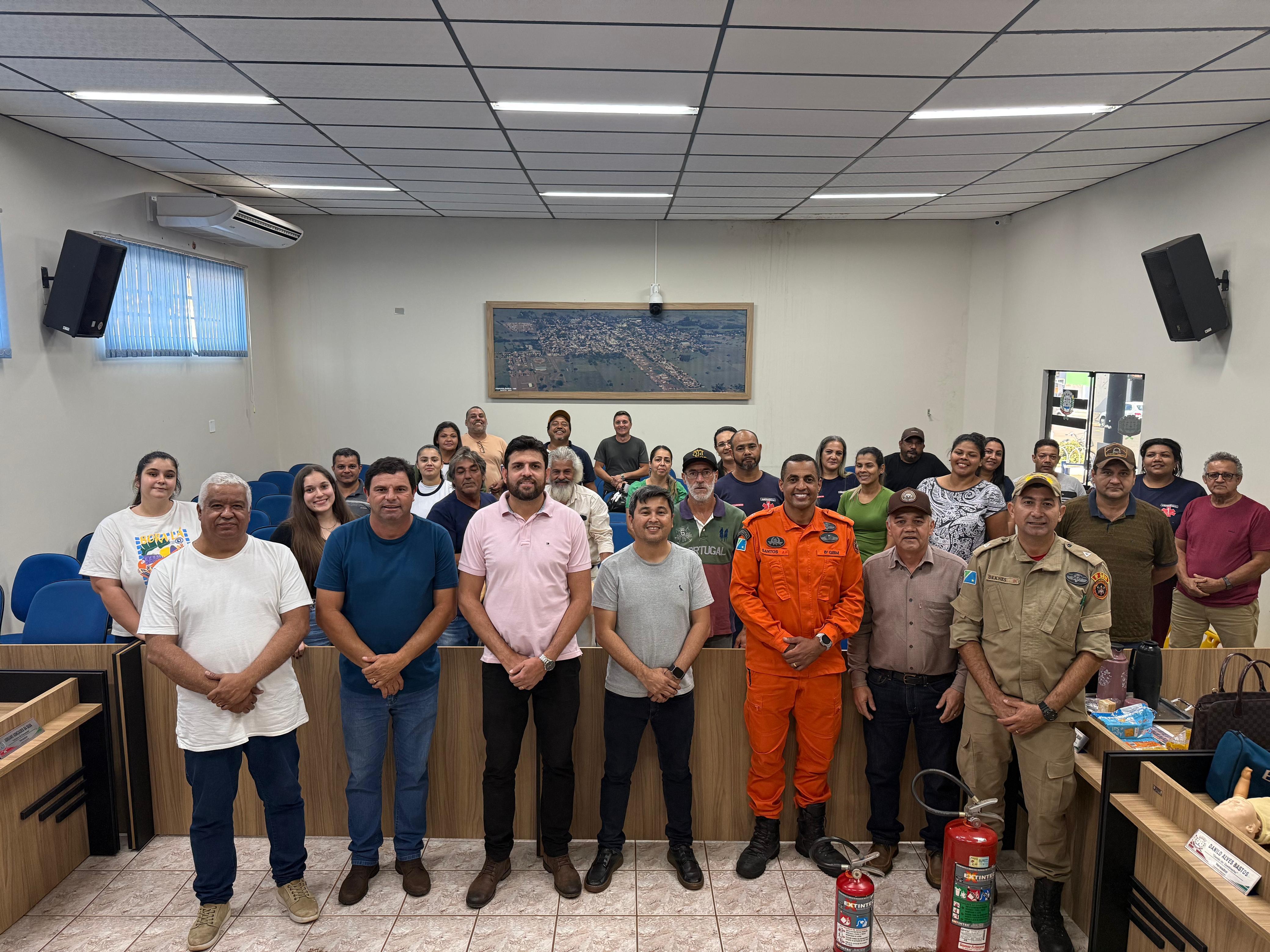 Capacitação para socorristas reforça preparo dos profissionais de saúde em Anaurilândia