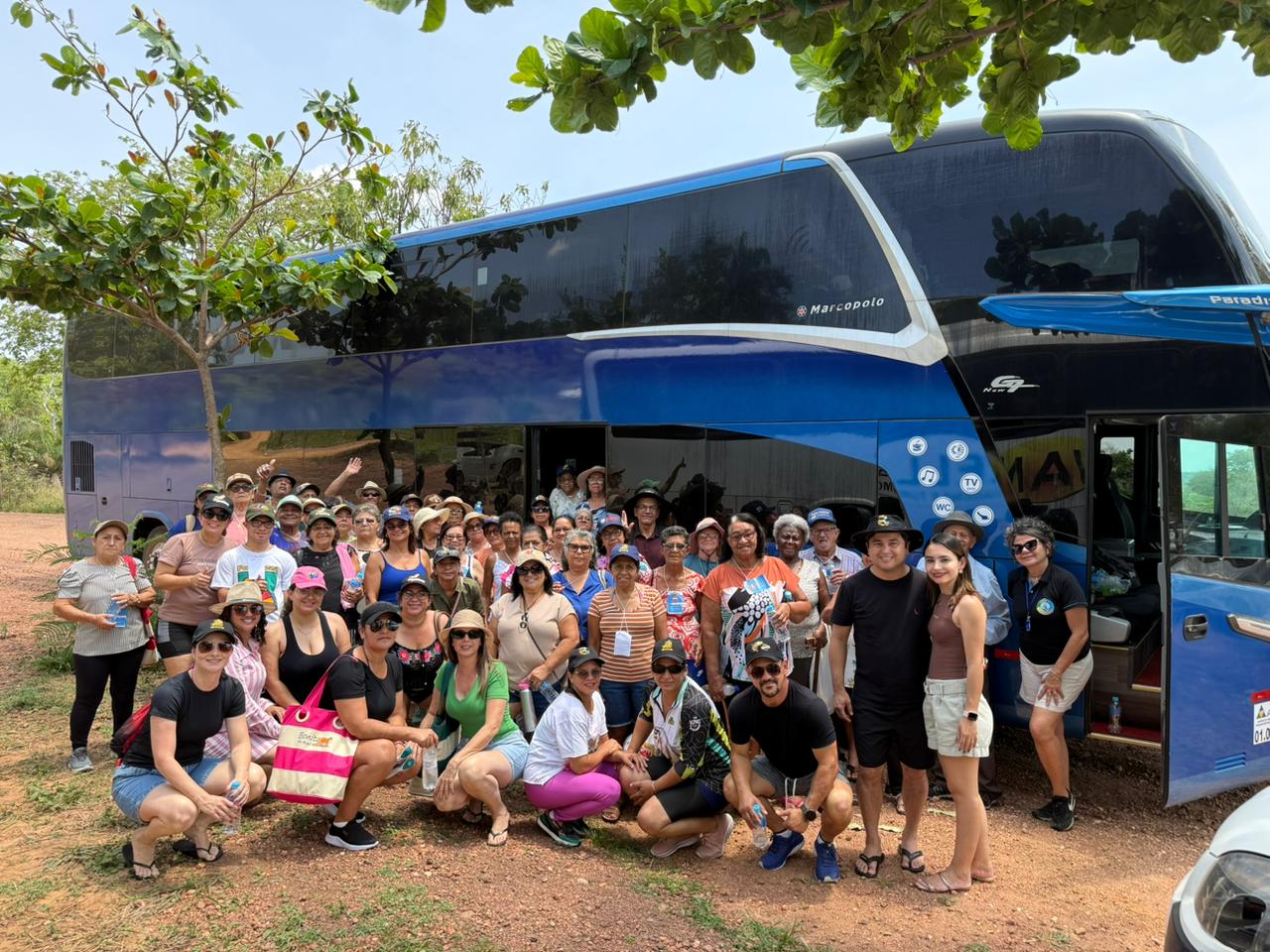 Idosos do Projeto Conviver vivem dias inesquecíveis em Bonito-MS