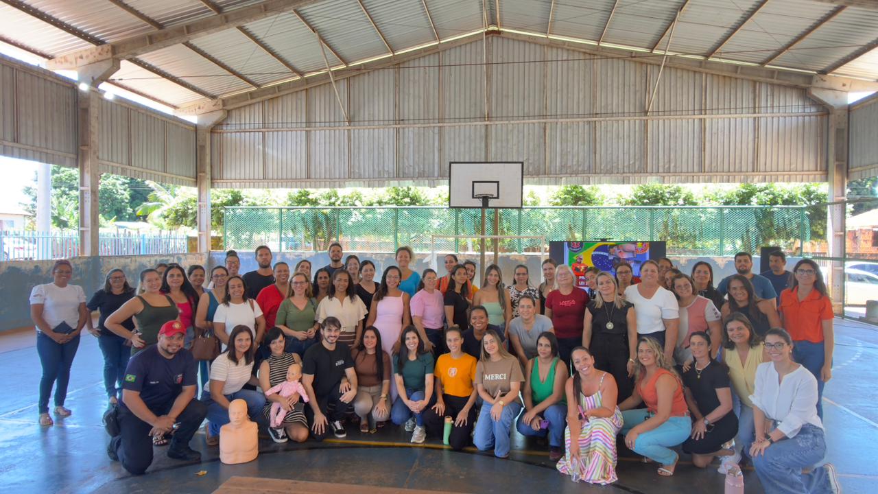 Prefeitura de Anaurilândia realiza capacitação sobre NR-01 e Lei Lucas para professores da rede municipal