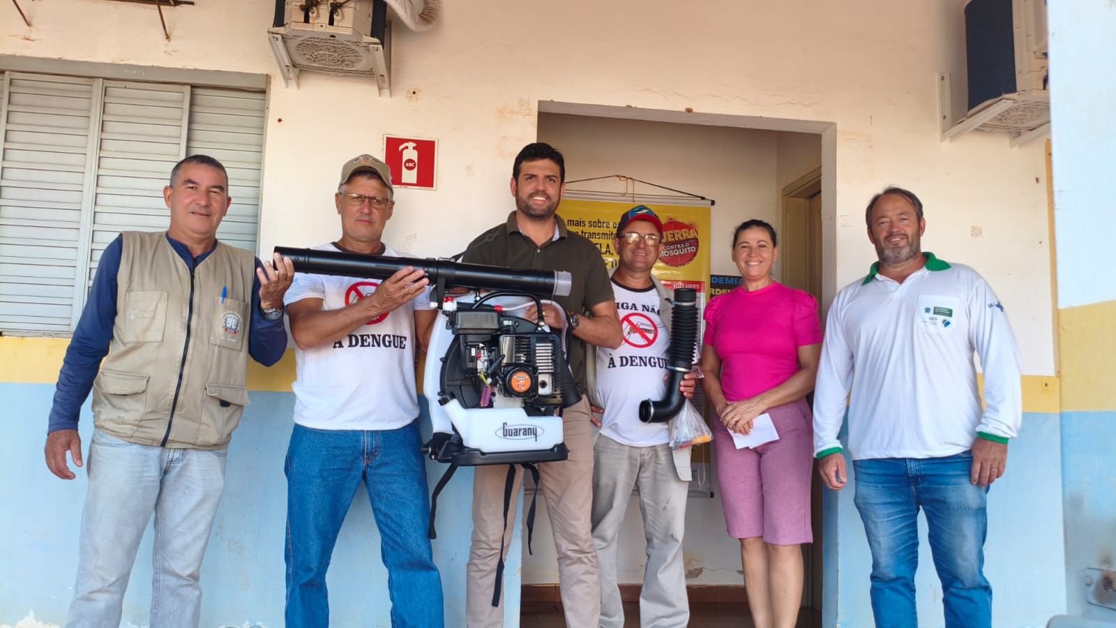 Combate à dengue é reforçado em Anaurilândia com novo equipamento