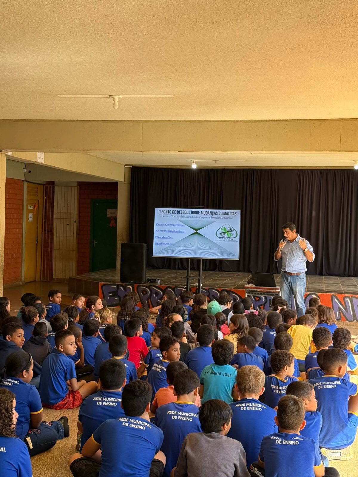 Prefeitura de Anaurilândia promove educação ambiental para mais de 600 alunos durante a Semana do Meio Ambiente